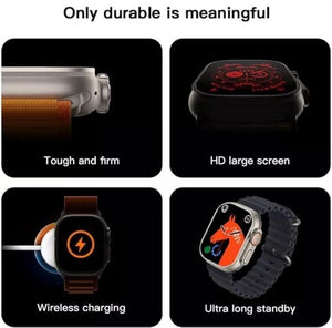 Ultra 1.9inch Full Touch Display Magnetic Charging Smartwatch